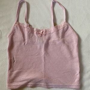 La hearts 90s pink cami
